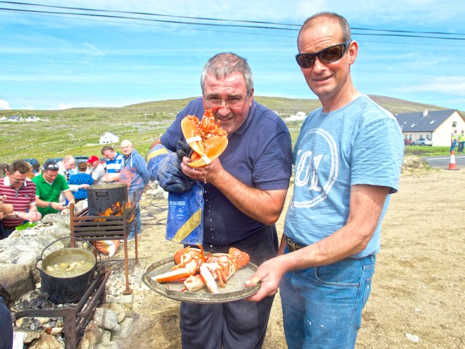 lobster in Donegal, Bloody Foreland Donegal
