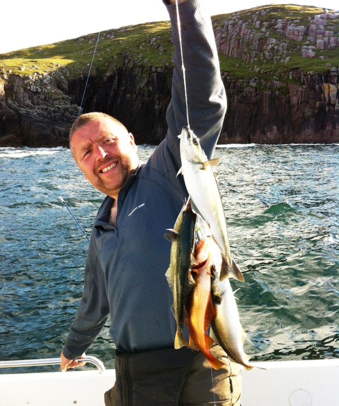 fishing in Donegal, Gola Island Ferry, sea foreger