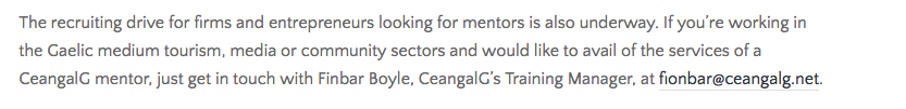 CeangalG Donegal, INTERREG IVA