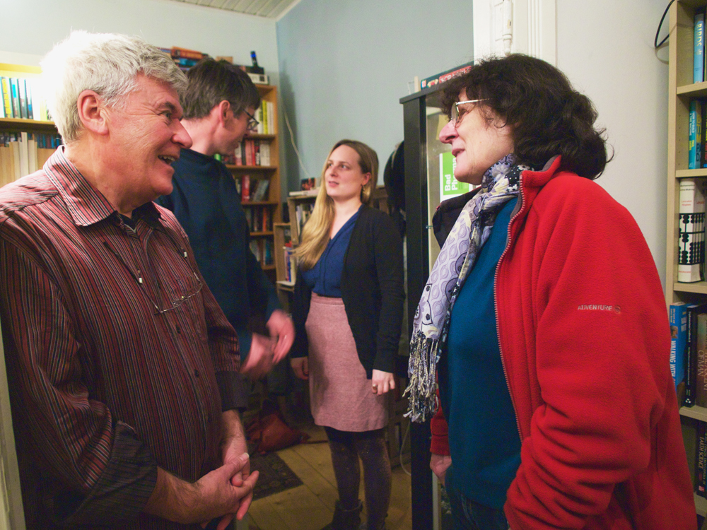 Author talks Berlin, Berlin book shops