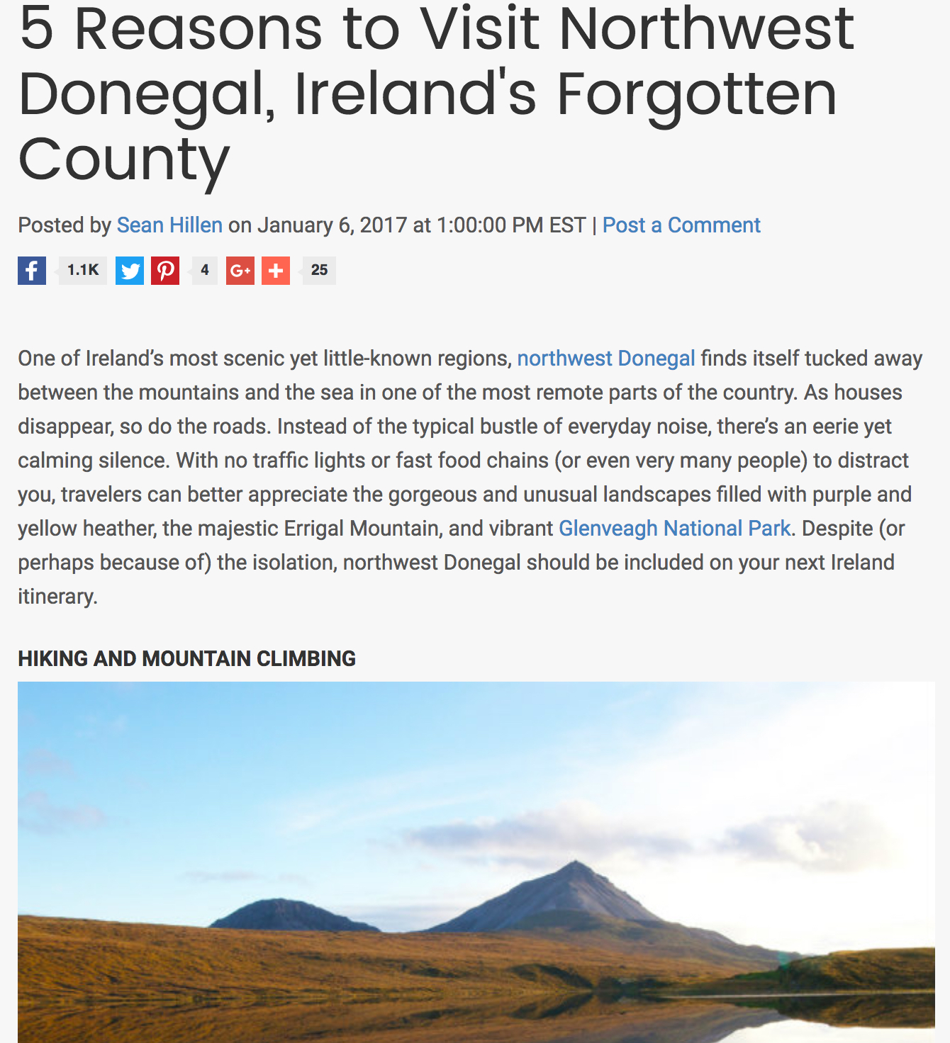 Sean Hillen Fodors, Pretty Ugly novel