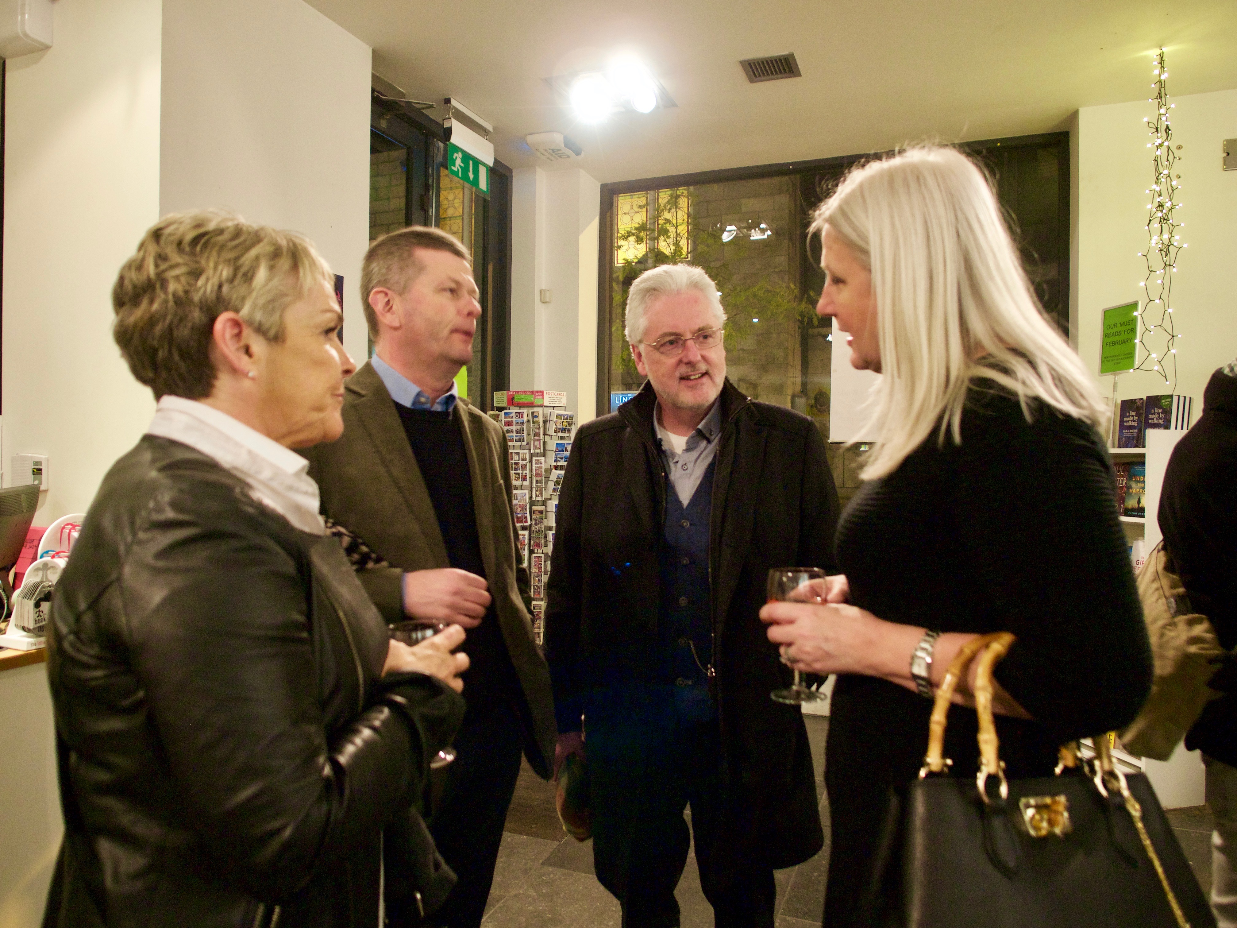 Sean Hillen author book launch, Pretty Ugly book launch Dublin