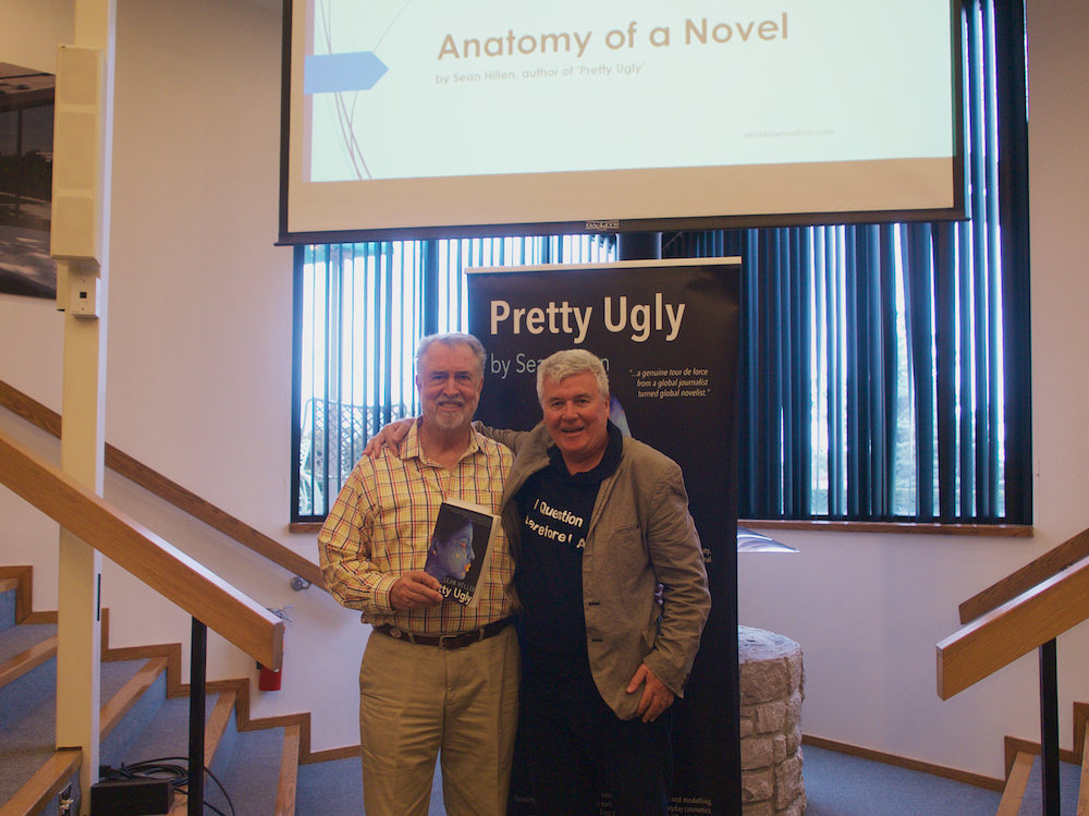 Sean Hillen author on speaking tour USA