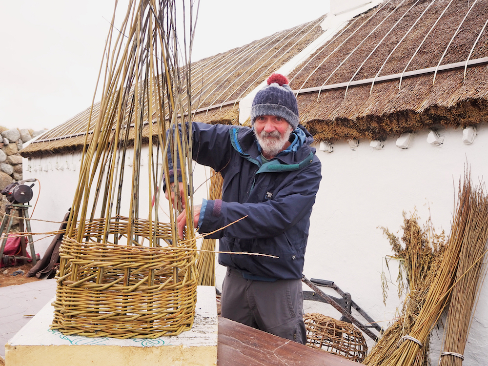 Ownie Diver painter donegal, Gaeltacht Tourism Officer