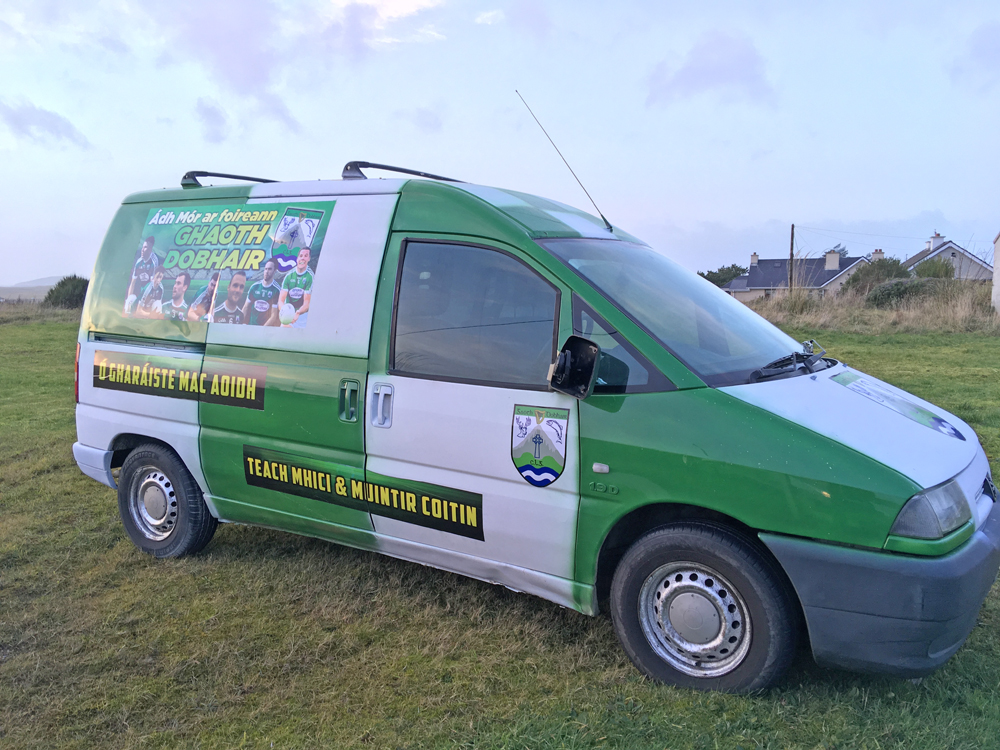 gweedore wins game gaa, sean hillen writer