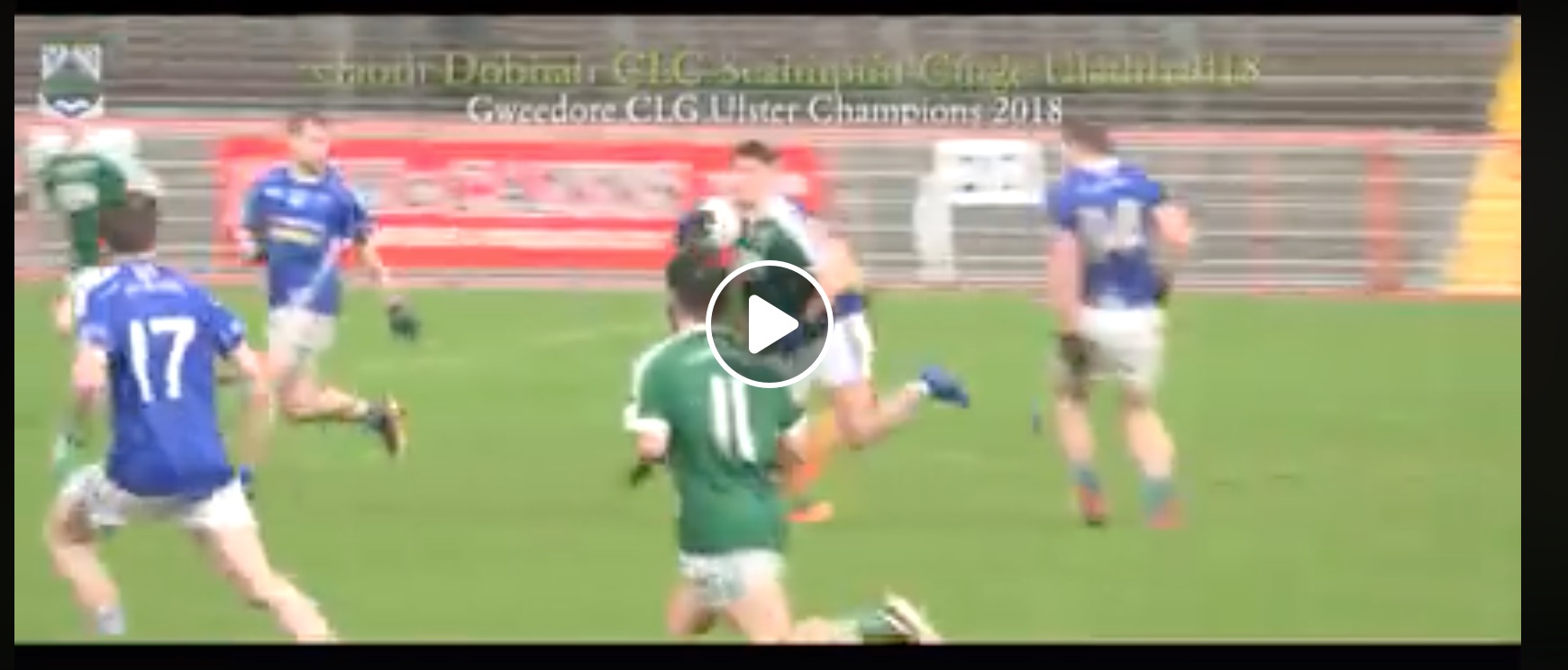 gweedore winners of ulster championship